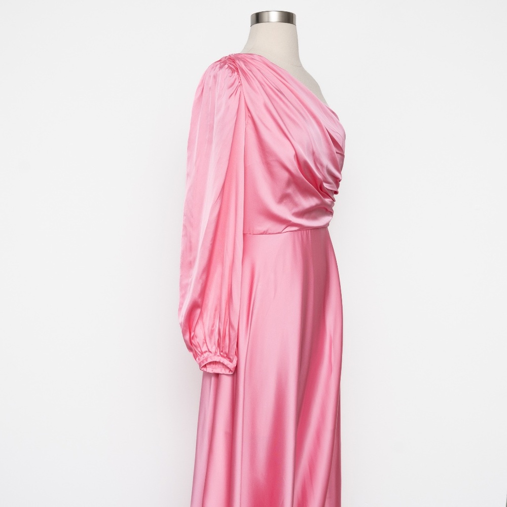 AMUR -‎ Elisabet One-Shoulder Slit Gown - Picture 8 of 12